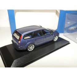 FORD FOCUS TURNIER I Phase 2 Bleu MINICHAMPS 1:43 boitage Ford