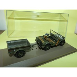 JEEP WILLYS MB MILITAIRE ATLAS N°01 1:43