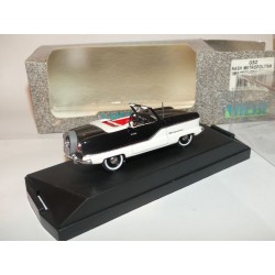 NASH METROPOLITAN 1959 CONVERTIBLE Blanc et Noir VITESSE 32 1:43