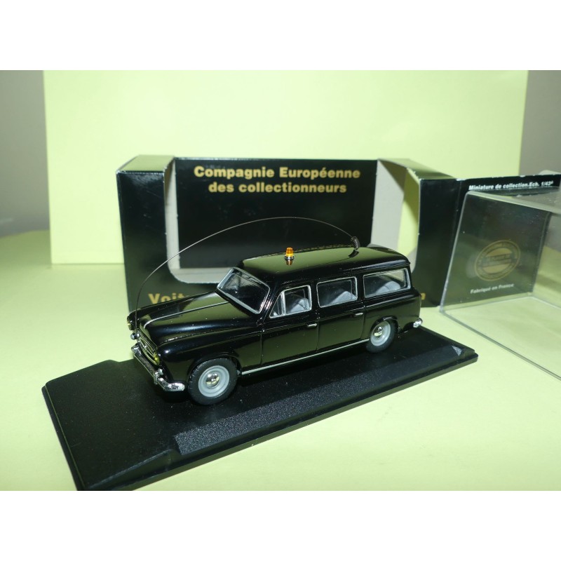 PEUGEOT 403 BREAK Noire GENDARMERIE ELIGOR LEADER V3425 1:43