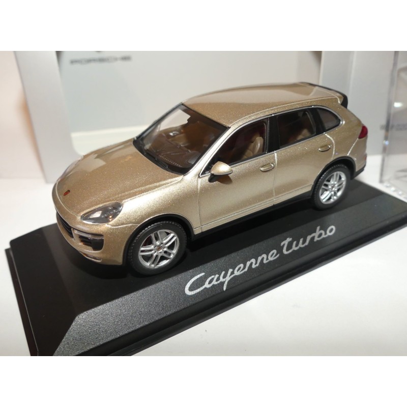PORSCHE CAYENNE TURBO II Phase 2 Beige MINICHAMPS 1:43