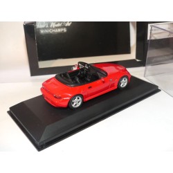 BMW Z3 2.8 CABRIOLET 1987 Rouge MINICHAMPS 1:43