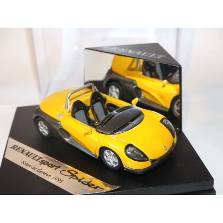 RENAULT SPIDER SALON DE GENEVE 1995 Jaune VITESSE 1:43 sans pare-brise