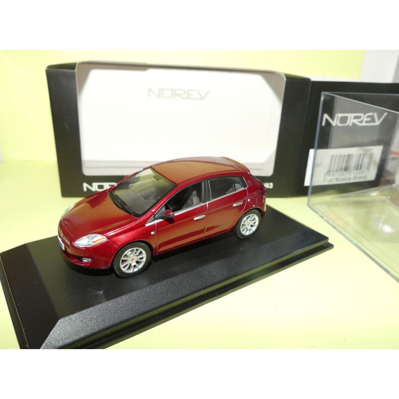 FIAT NUEVO BRAVO Rouge Vin NOREV 1:43