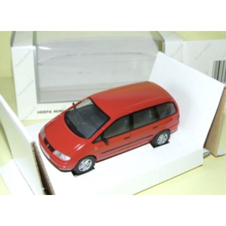 SEAT ALHAMBRA  Phase I Rouge HERPA 1:43