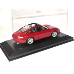 PORSCHE 911 TARGA 996 Rouge MINICHAMPS 1:43 imperfection rétro