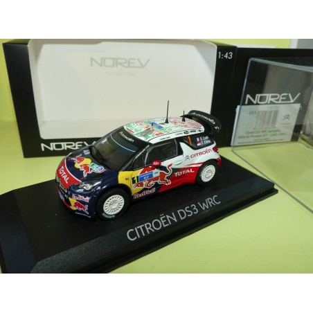 CITROEN DS3 WRC RALLYE DU MEXIQUE 2011 LOEB NOREV 1:43 1er