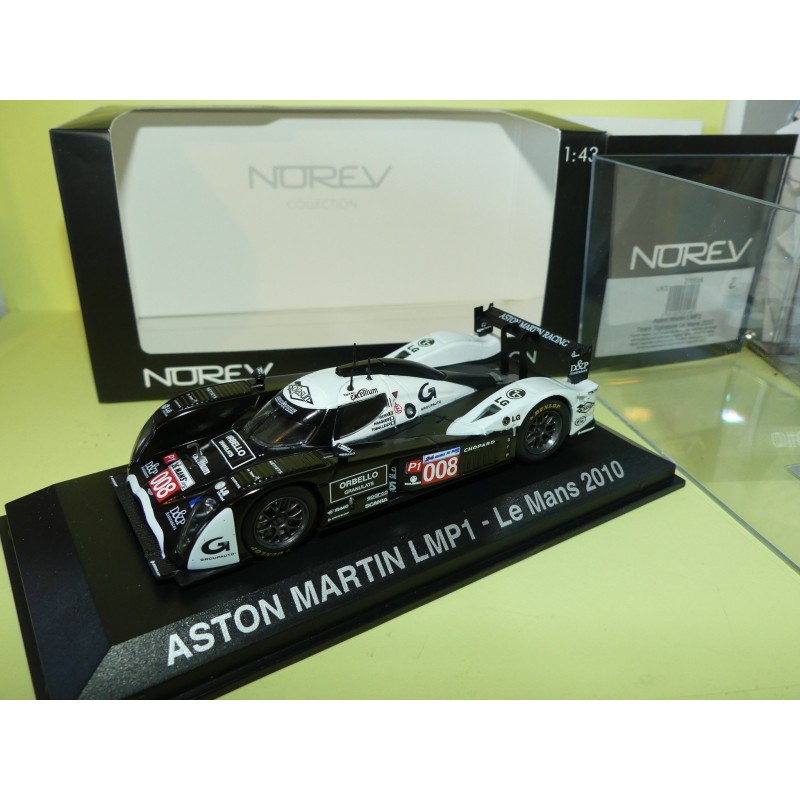 ASTON MARTIN LMP1 NÂ°008 LE MANS 2010 NOREV 1:43 Abd