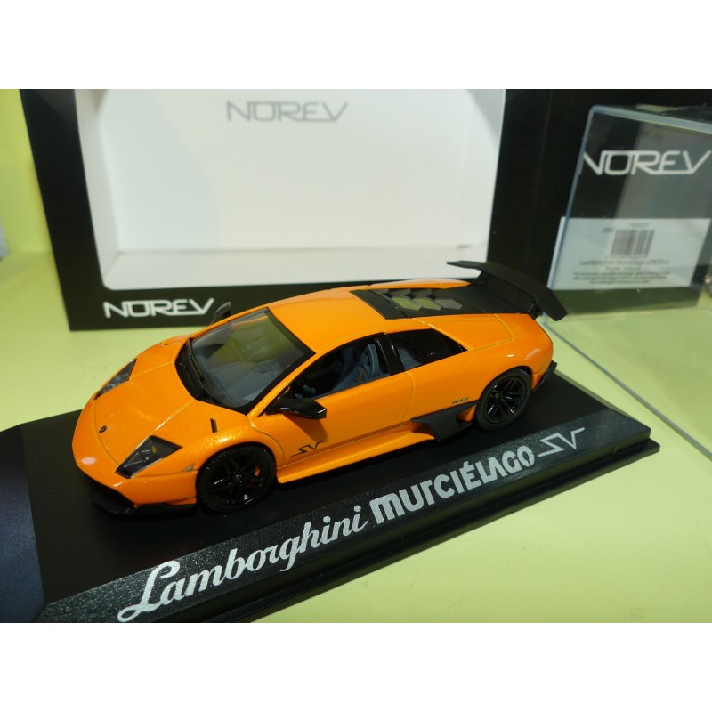 LAMBORGHINI MURCIELAGO LP670-4 SUPER VELOCE Orange NOREV 1:43 