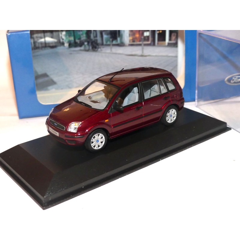 FORD FUSION Bordeaux MINICHAMPS 1:43 boitage Ford