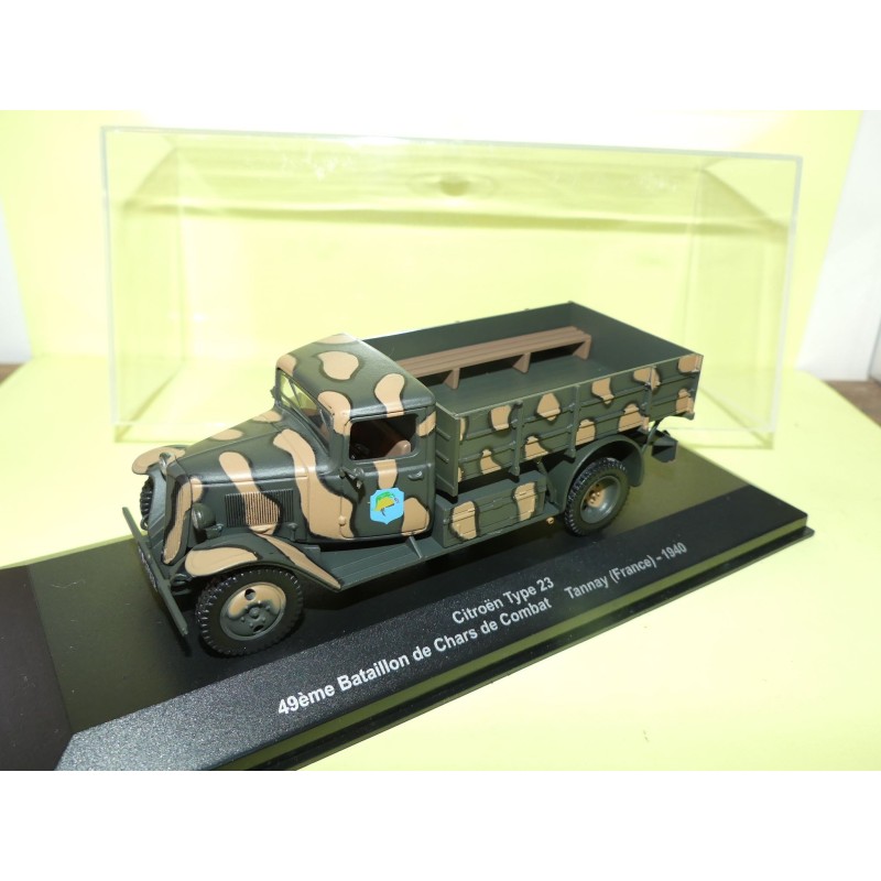 VEHICULE MILITAIRE N°11 CITROEN TYPE 23 FRANCE 1940 EAGLEMOSS 1:43