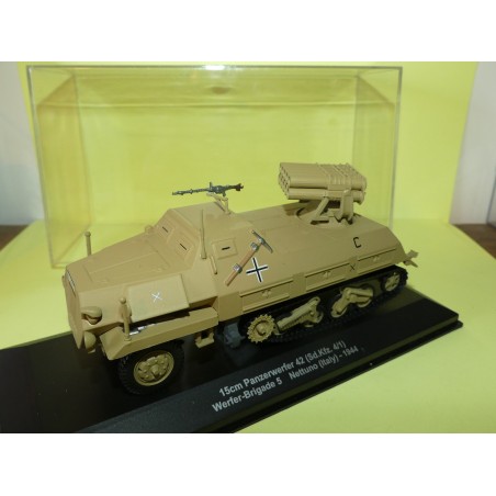 VEHICULE MILITAIRE NÂ°24 PANZERWERFER 42 1944 ITALIE EAGLEMOSS 1:43