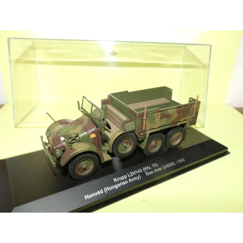 VEHICULE MILITAIRE NÂ°34 KRUPP L2H143 URSS 1942 EAGLEMOSS 1:43