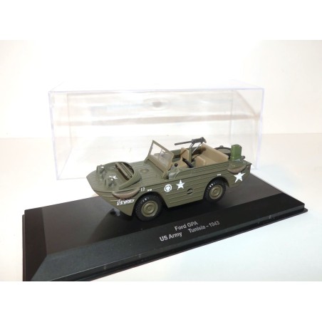 VEHICULE MILITAIRE NÂ°33 FORD GPA TUNISIE 1943 EAGLEMOSS 1:43