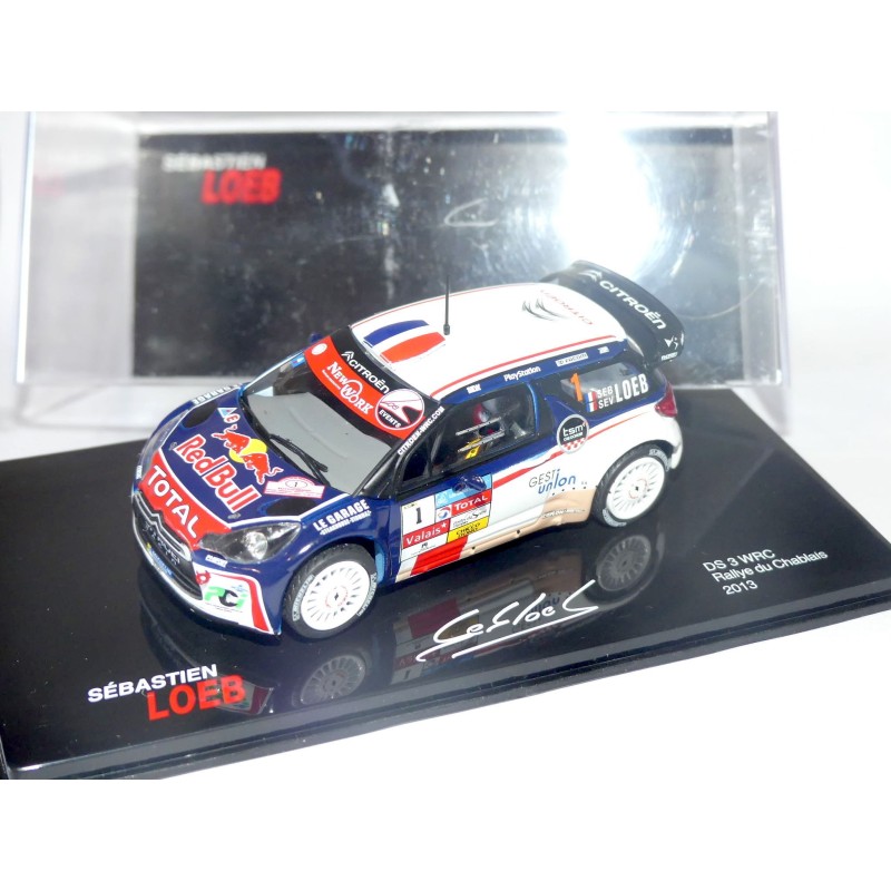 CITROEN DS3 WRC RALLYE DU CHABLAIS 2013 S. LOEB ALTAYA 1:43
