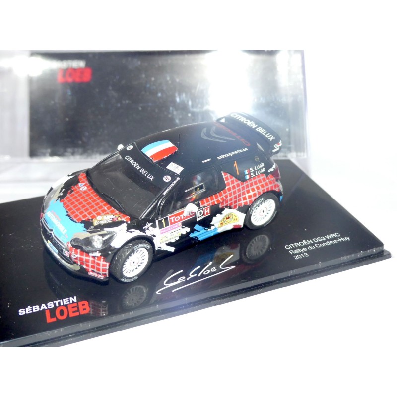 CITROEN DS3 WRC RALLYE DU CONDROZ-HUY 2013 S. LOEB ALTAYA 1:43