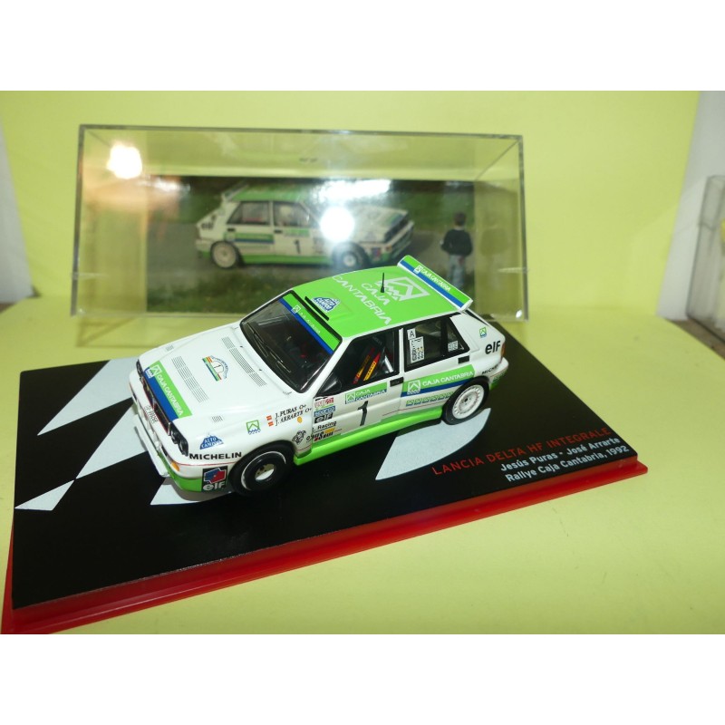LANCIA DELTA HF INTEGRALE RALLYE ESPAGNOL 1992 J. PURAS ALTAYA 1:43