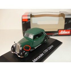 MERCEDES 170 V CABRIOLET CAPOTE Vert SCHUCO 02462 1:43 dÃ©faut