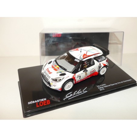 CITROEN DS3 WRC RALLYE EPERNAY CHAMPAGNE 2015 S. LOEB ALTAYA 1:43
