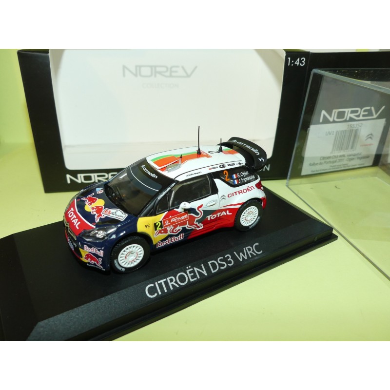 CITROEN DS3 WRC RALLYE DU PORTUGAL 2011 S. OGIER NOREV 1:43 1er