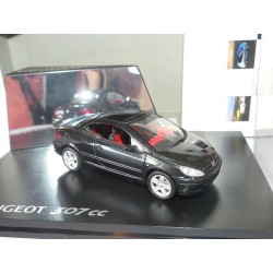 PEUGEOT 307 CC Noir NOREV 1:43