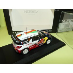 CITROEN DS3 WRC RALLYE DU PORTUGAL 2011 S. OGIER NOREV 1:43 1er