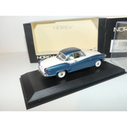 BORGWARD ISABELLA COUPE Bleu et Blanc NOREV 1:43