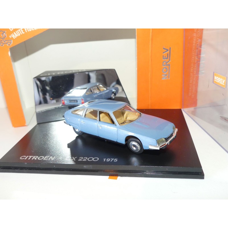 CITROEN CX 2200 1975 Bleu NOREV 1:43