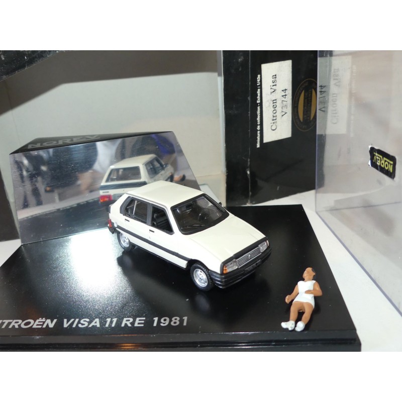 CITROEN VISA 11 RE 1981 CrÃ¨me NOREV 1:43