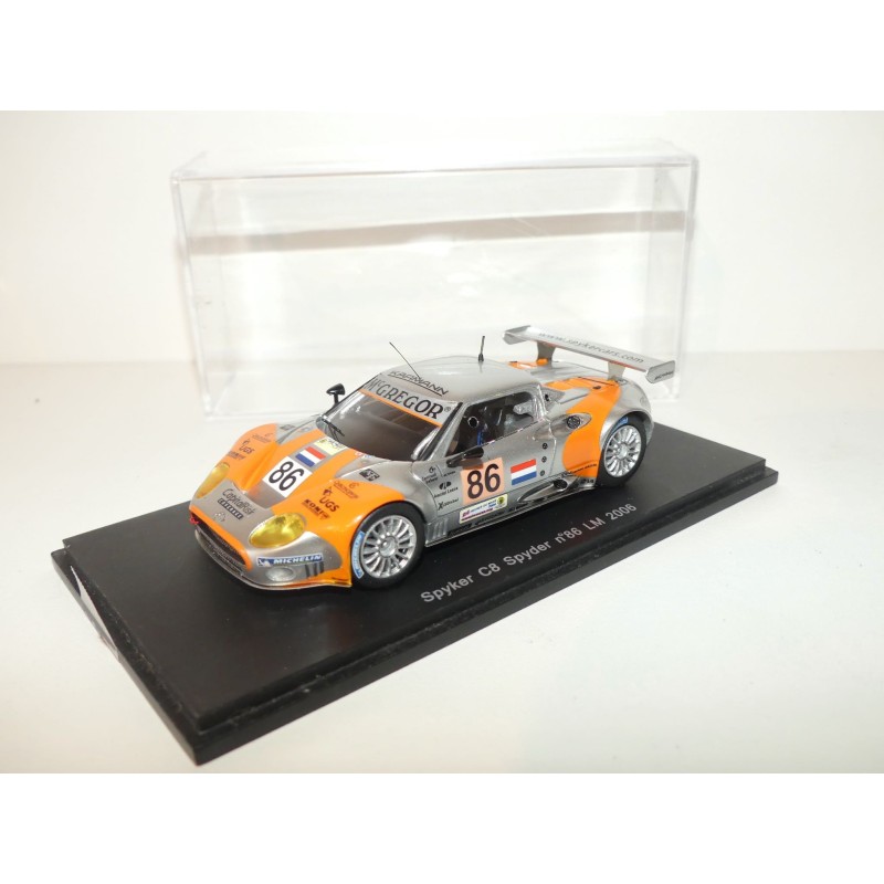 SPYKER C8 SPYDER N°86 LE MANS 2006 SPARK S0145 1:43
