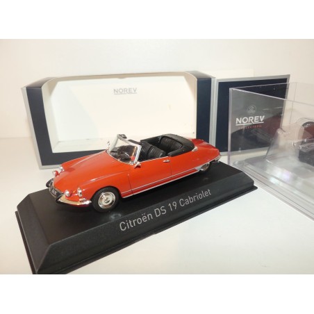 CITROEN DS 19 CABRIOLET 1965 Rouge NOREV 1:43