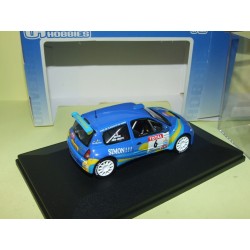 RENAULT CLIO SUPER 1600 RALLYE MONT BLANC S.J. JOSEPH UNIVERSAL HOBBIES 1:43