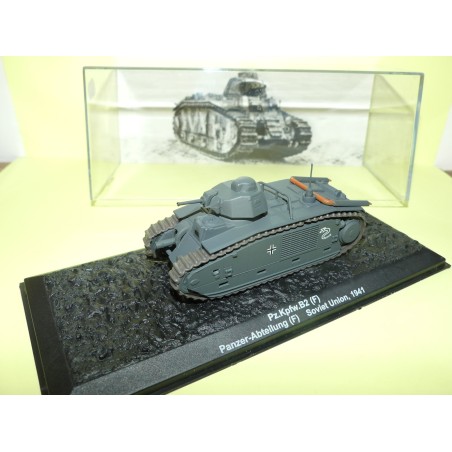 BLINDÃ‰ MILITAIRE NÂ°52 Pz.Kpfw.B2 PANZER Soviet Union 1941 ALTAYA 1:72