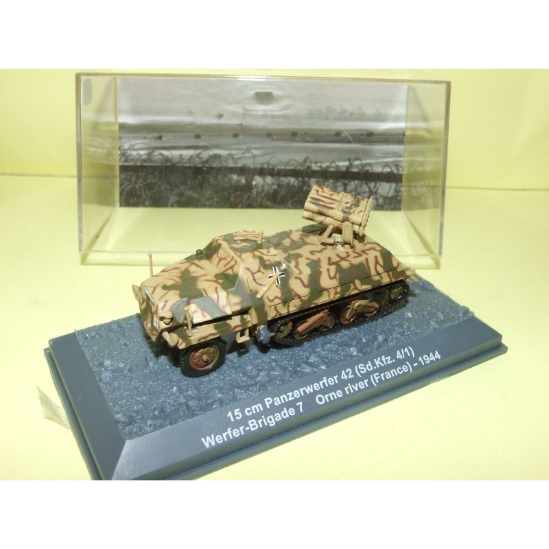PANZER NÂ°54 15 cm PANZERWERFER 42 FRANCE 1944 ALTAYA 1:72