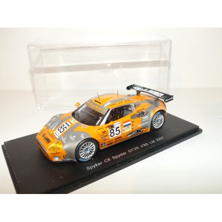 SPYKER C8 SPYDER GT2R NÂ°85 LE MANS 2007 SPARK S0317 1:43