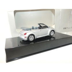 VW NEW BEETLE CABRIOLET Gris AUTOART 1:43