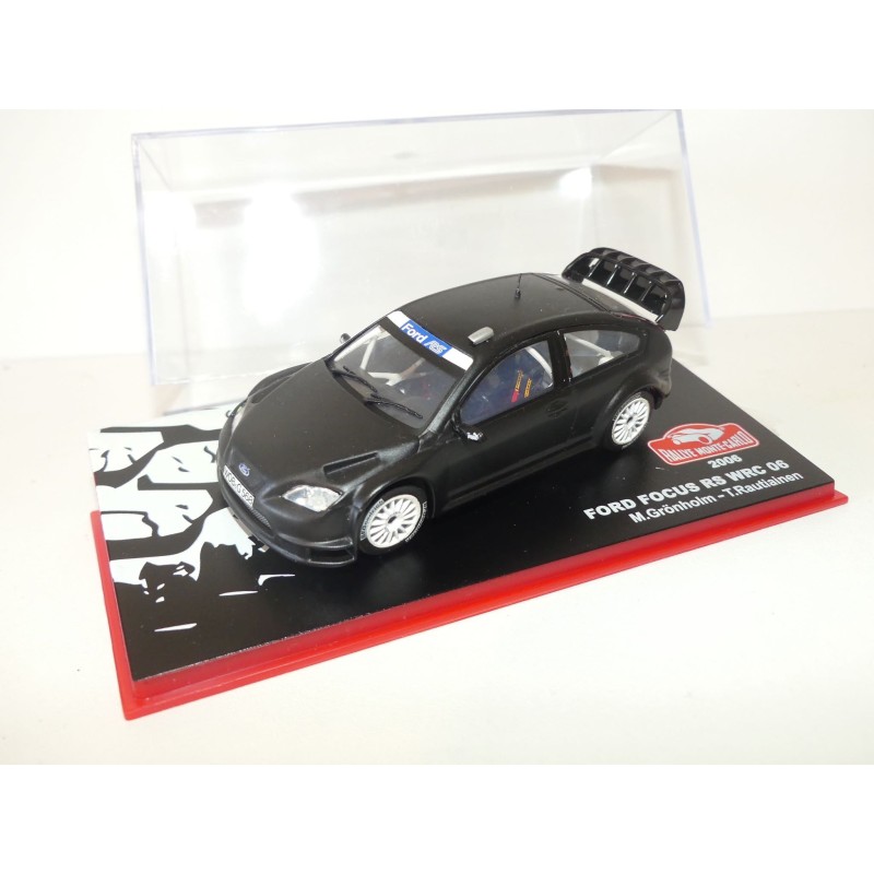 FORD FOCUS WRC version 2006 Test Car Noir ALTAYA 1:43 modèle modifié