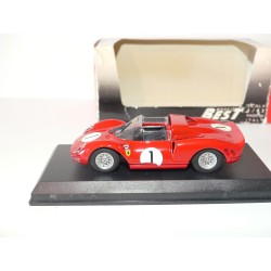 FERRARI P/2 N°1 NURBURGRING 1965 BEST 9020 1:43 imperfection