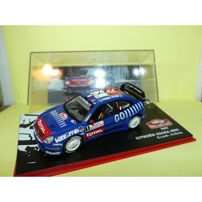 CITROEN XSARA WRC RALLYE MONTE CARLO 2006 S. LOEB ALTAYA 1:43 2Ã¨me