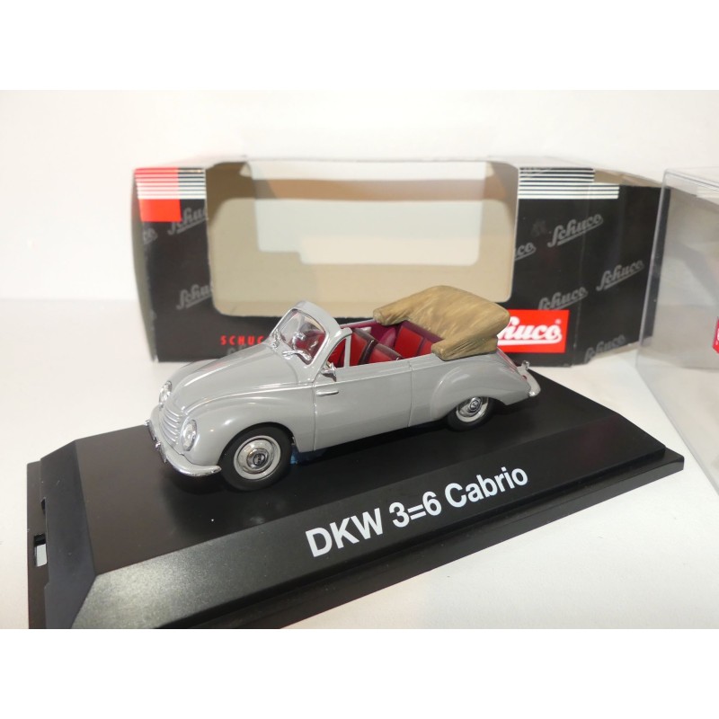 DKW 3 6 F91 CABRIOLET Gris SCHUCO 1:43