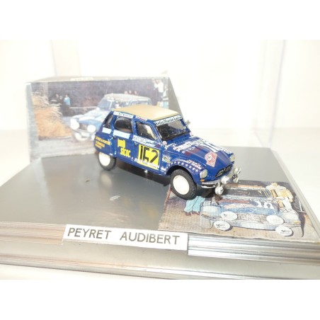 CITROEN 2CV ACADIANE N°162 RALLYE MONTE CARLO 1978 PEYRET KIT Monté 1:43