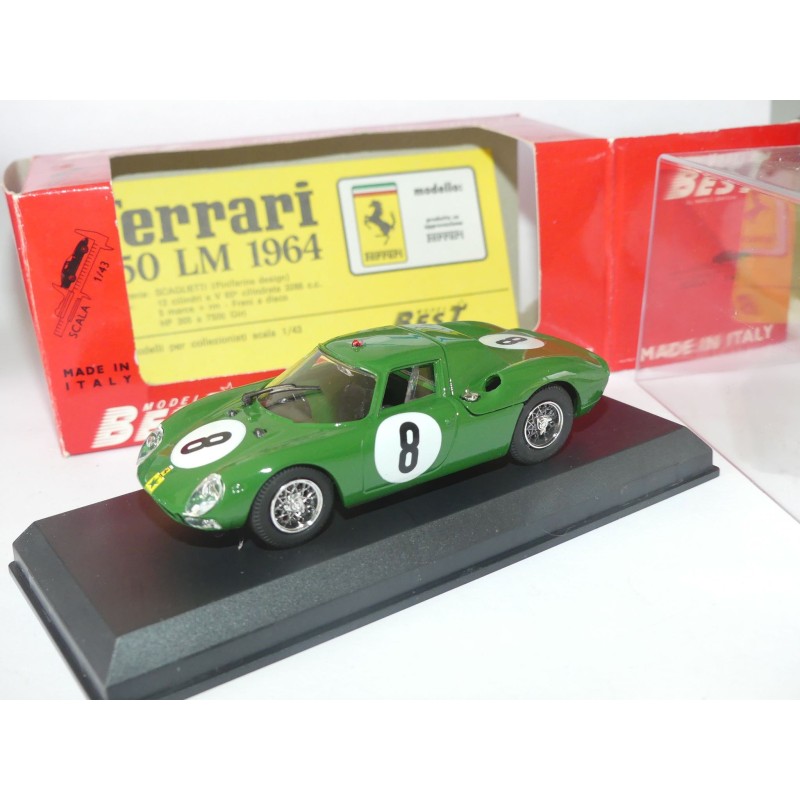FERRARI 250 LM N°8 NURBURGRING 1965 BEST 9054 1:43