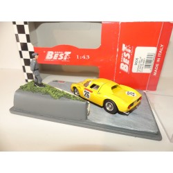 FERRARI 250 LM N°26 LE MANS 1965 BEST 9606 1:43 DIORAMA