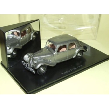 CITROEN TRACTION 11 AL Gris 1936 ATLAS 1:43 boite vitrine