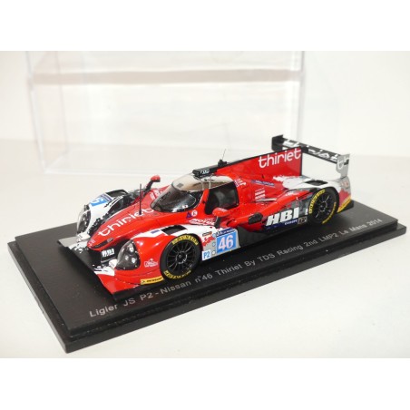 LIGIER JS P2 NISSAN NÂ°46 LE MANS 2014 SPARK S4223 1:43