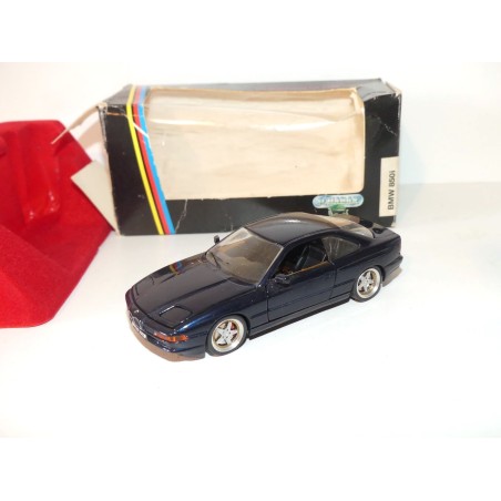 BMW 850 i COUPE Bleu SCHABAK 1:43 modÃ¨le modifiÃ©