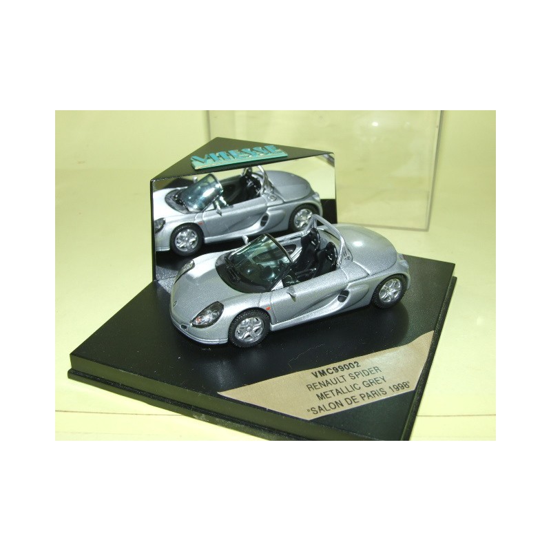RENAULT SPIDER Gris SALON DE PARIS 1998 VITESSE VMC99002 1:43