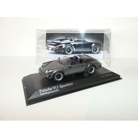 PORSCHE 911 SPEEDSTER Gris FoncÃ© MINICHAMPS 1:43