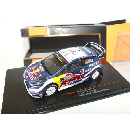 FORD FIESTA WRC RALLYE D'AUSTRALIE 2018 S. OGIER IXO RAM690 1:43