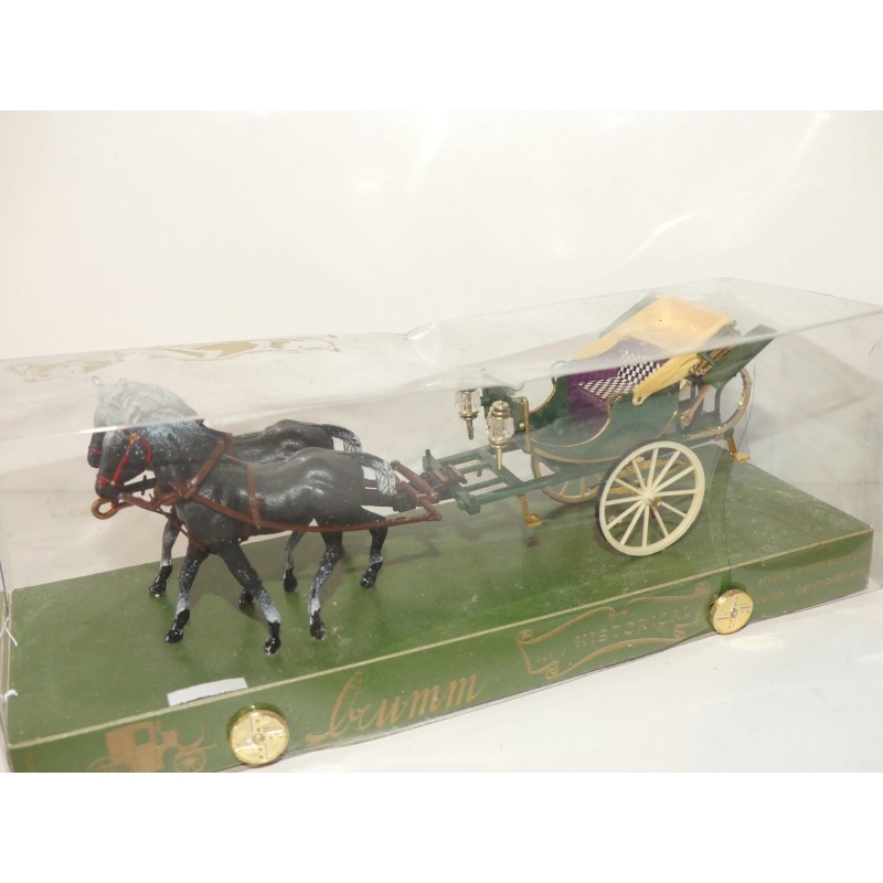 CALECHE TILBURY XIX BRUMM HISTORICAL 019 1:43 siege damier